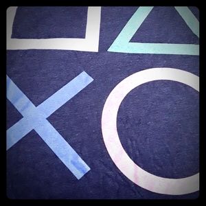 Sony Playstation Shapes Tee  XL TALL